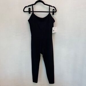 Beyond Yoga Black Slim Spaghetti-Strap Jumpsuit